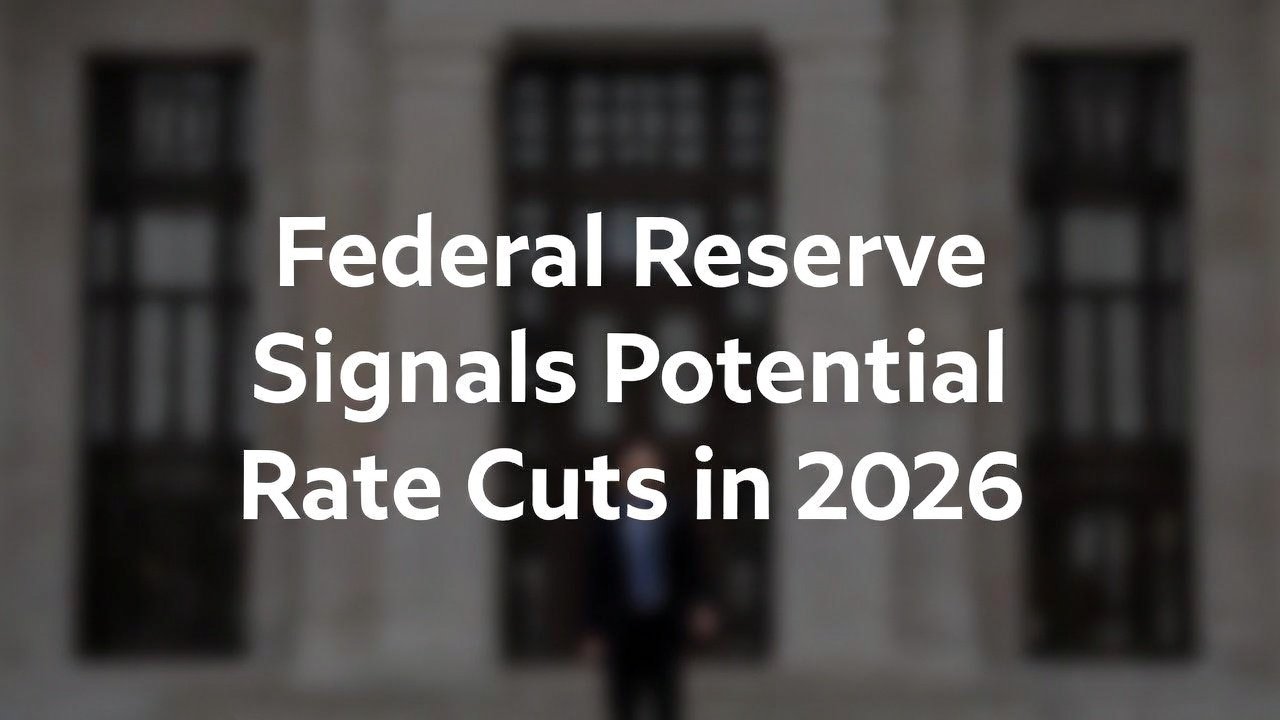 Federal Reserve Signals Potential Rate Cuts in 2026
