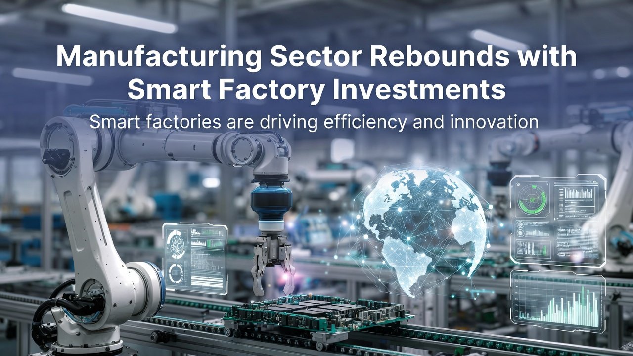 Manufacturing Sector Rebounds with Smart Factory Investments