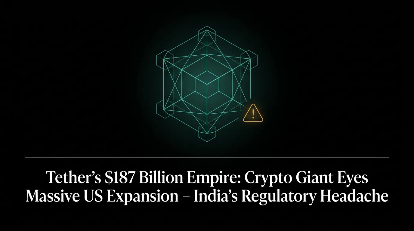 Tether’s $187 Billion Stablecoin Empire – Why India’s Crypto Regulators Are Watching Very Closely