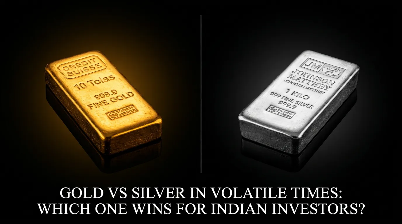 Gold vs Silver in 2026 Volatility – Which Hedge Makes More Sense for Indian Portfolios