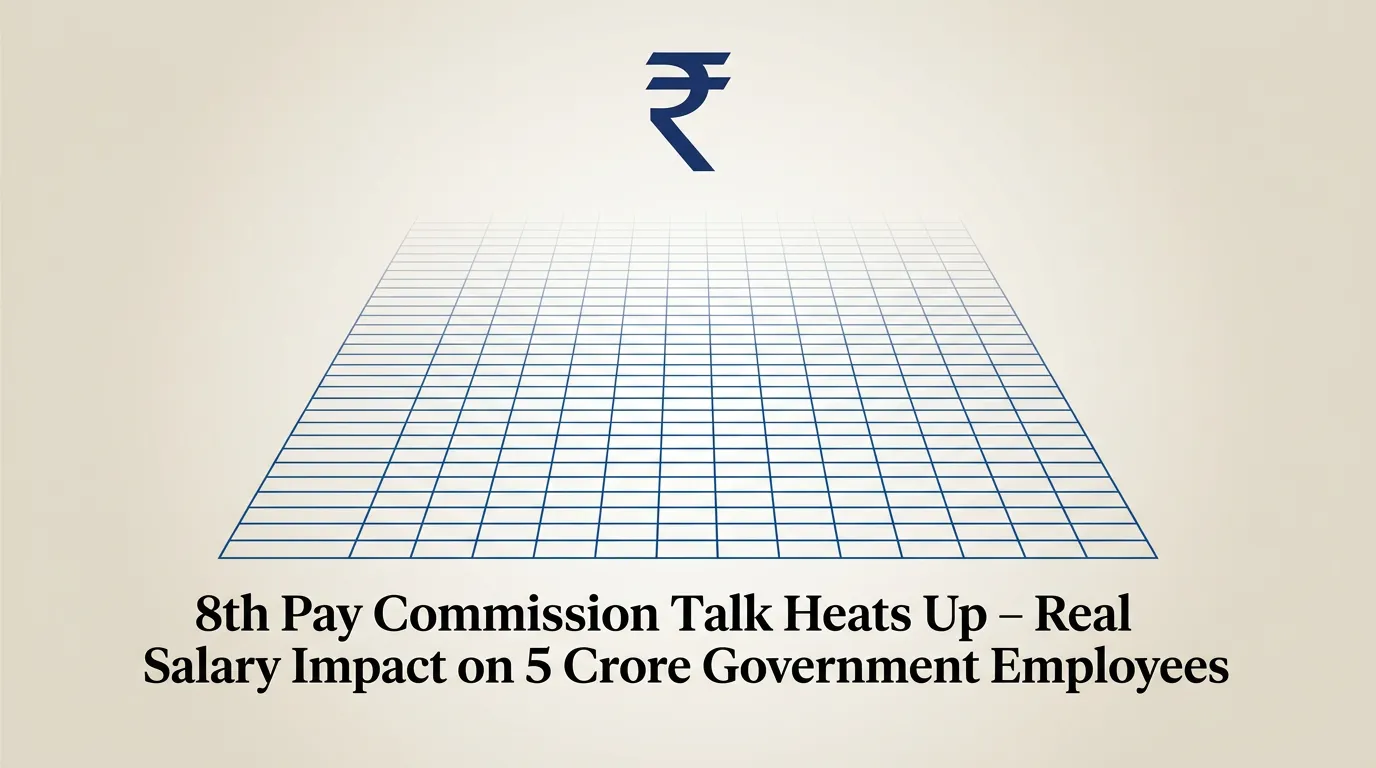 8th Pay Commission Talk Heats Up – Real Salary & Pension Impact on 5 Crore Government Employees
