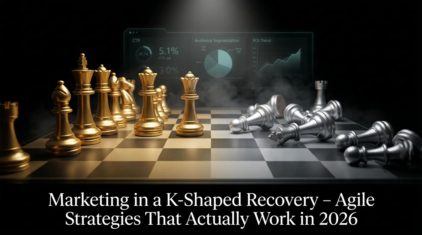 Marketing in a K-Shaped Recovery – Agile Strategies That Actually Work in 2026
