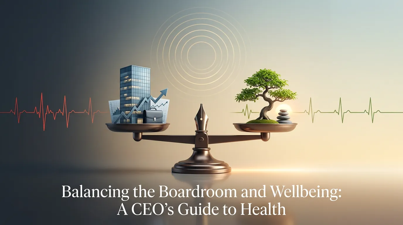 Balancing the Boardroom and Wellbeing: A CEOs Guide into Health