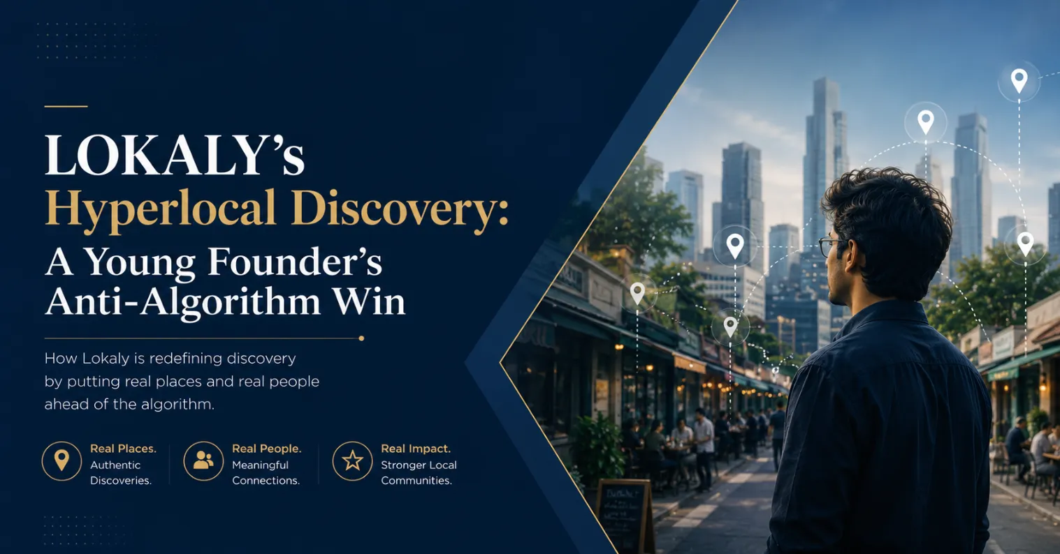 LOKALY's Hyperlocal Discovery: A Young Founder's Anti-Algorithm Win