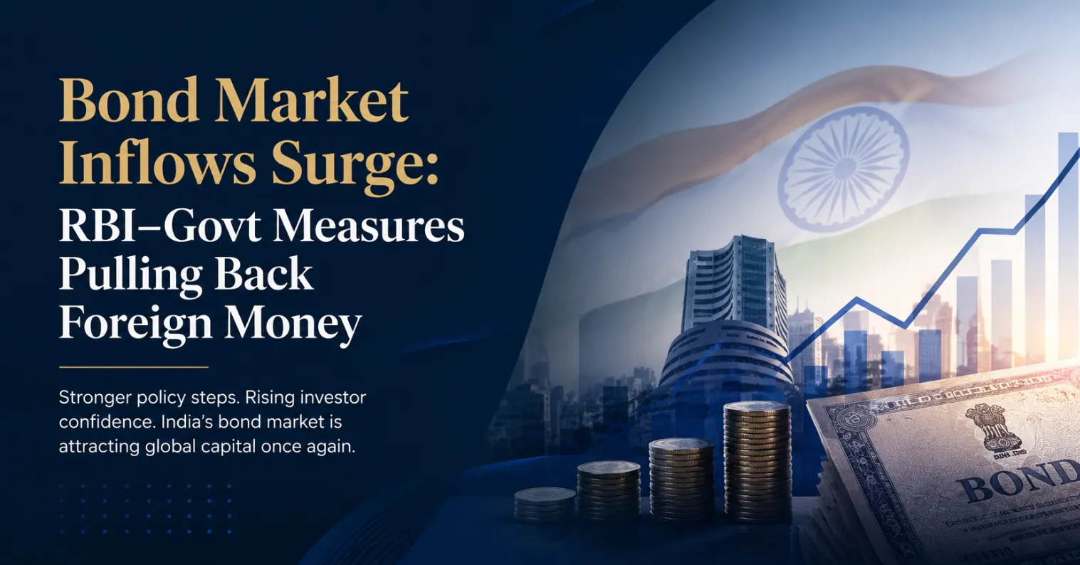 Bond Market Inflows Surge: RBI-Govt Measures Pulling Back Foreign Money