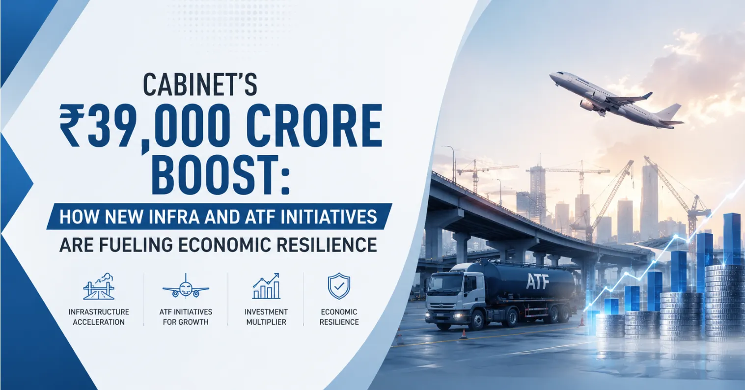 Cabinet's ₹39,000 Crore Boost: How New Infra and ATF Initiatives Are Fueling Economic Resilience