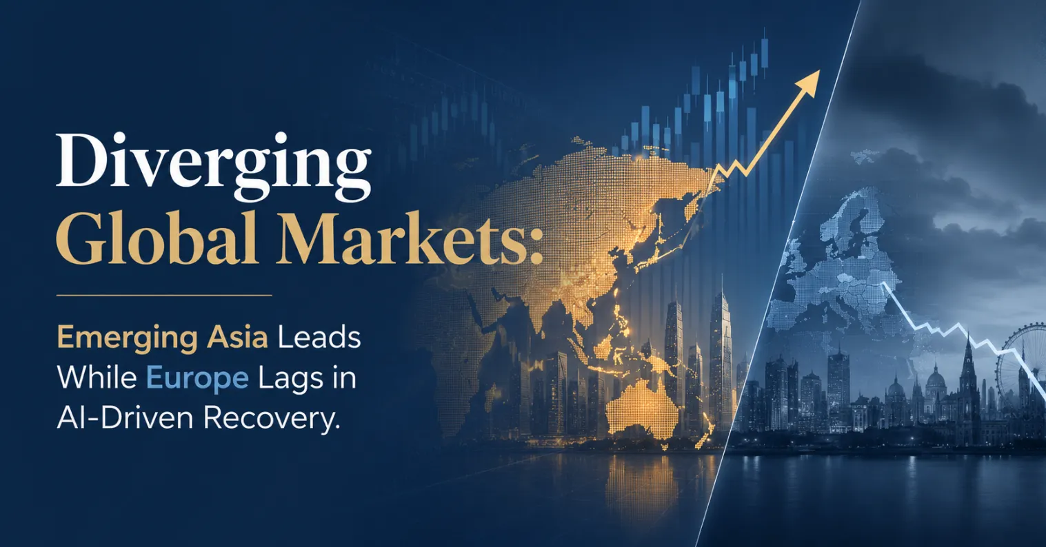 Diverging Global Markets: Emerging Asia Leads While Europe Lags in AI-Driven Recovery