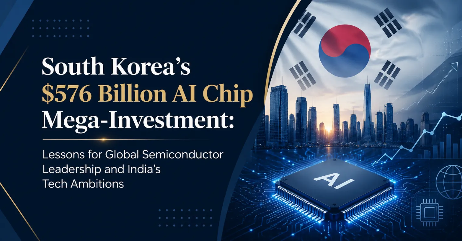 South Korea’s $576 Billion AI Chip Mega-Investment: Lessons for Global Semiconductor Leadership and India’s Tech Ambitions