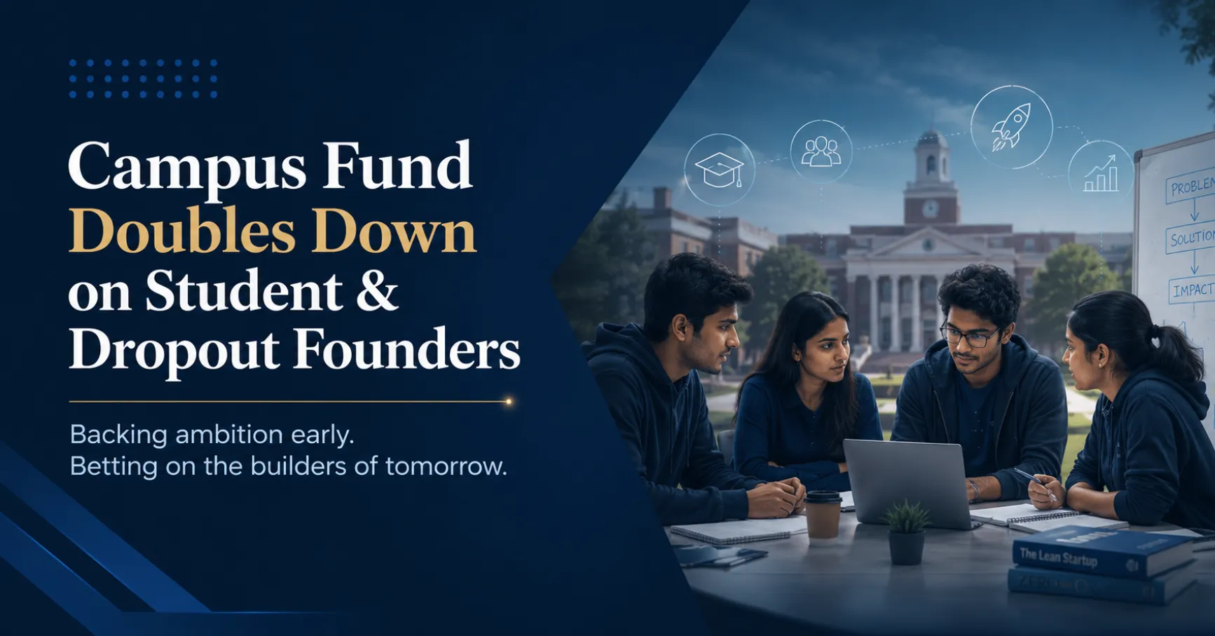 Campus Fund Strengthens Its Bet on Student and Dropout Founders