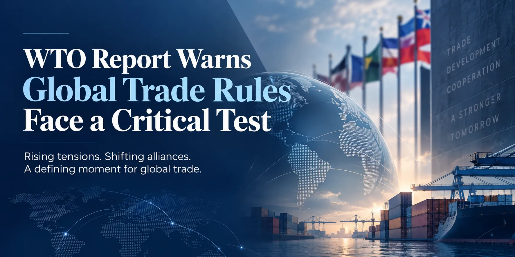 WTO Says Global Trade Rules Stand at a Critical Juncture