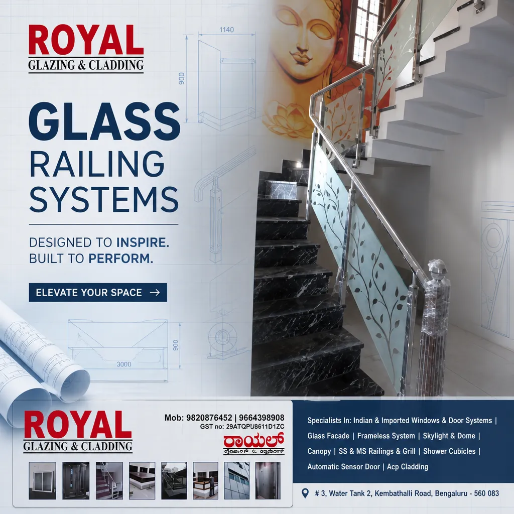 Glass and Steel Railing 