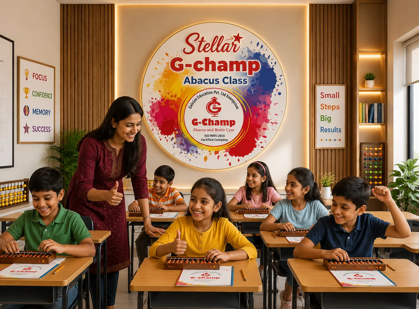 Stellar G-Champ Abacus And Handwriting Classes